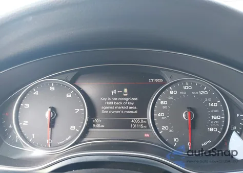 2013 Audi A7 3.0T Premium z USA, uszkodzony, nr VIN WAU2GAFC3DN011060